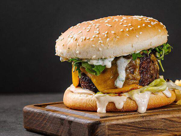 12 - Бургер Мощный