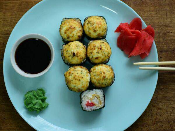 Наша еда - Запечённый с окунем