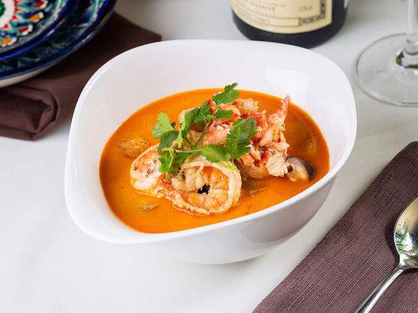 Ресторан Пашмир - Суп Том ям