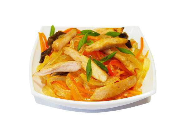 YouMeSushi - Харусаме с курицей в соусе цую