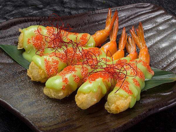 Bluefin Ramen Sushi Nikkei - Креветки Васаби