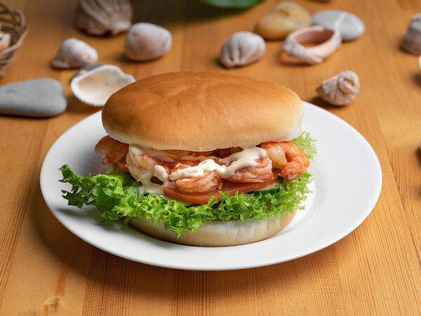 Sea House - Sea Burger с креветкой