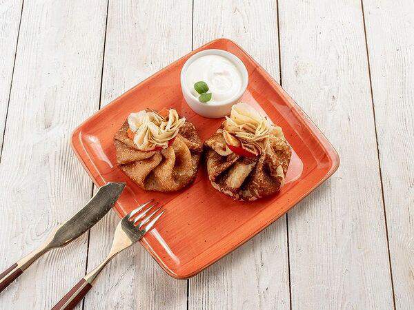 Кафе Кухня - Блинчики в Удмуртском стиле