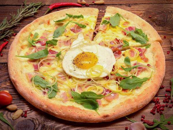 Пицца Лисица - Пицца Карбонара