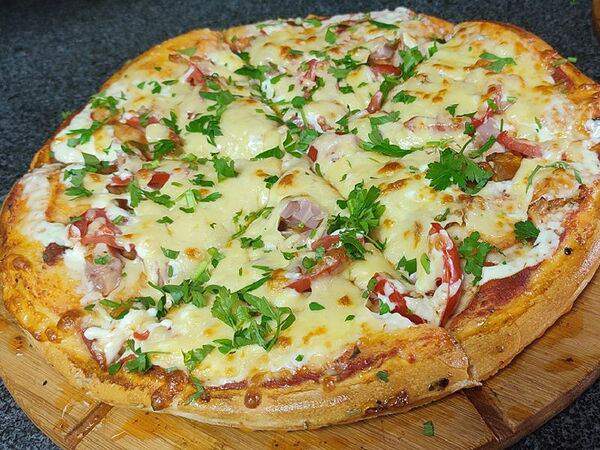 Щэлям - Пицца с копченой курицей