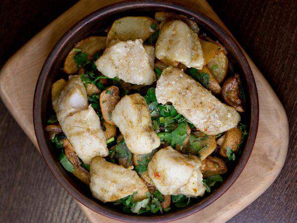 Алазани - Оджахури с рыбой