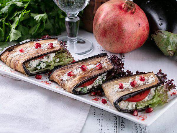 Ткемали - Язычки из баклажанов