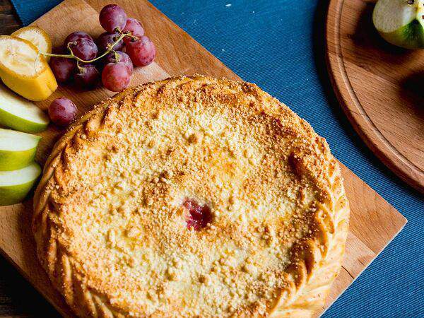 МясоТесто - Пирог с вишней и яблоком