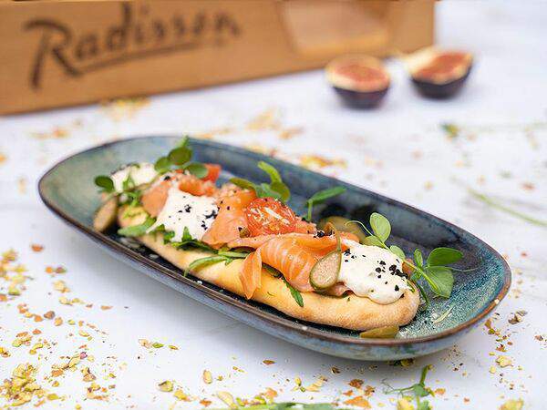 Gallery - Брускетта с лососем