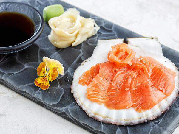 Steak & fish house El Chico - Сашими из шотландского лосося