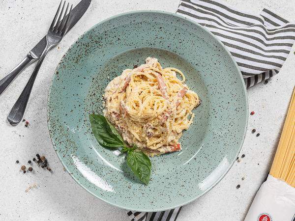 Империя Пиццы и Суши - Паста Карбонара