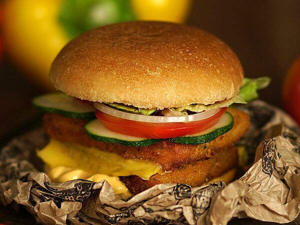 Хот-дог 72 Party grill - Фиш бургер