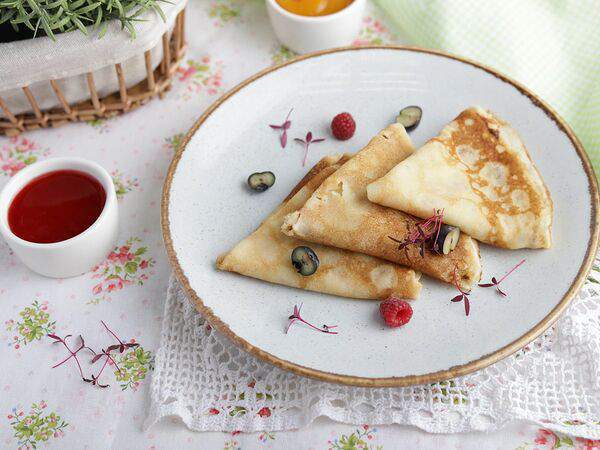 Пан Кот - Блинчики с соусом