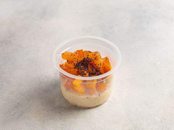 Корж - Рисовая каша с хурмой