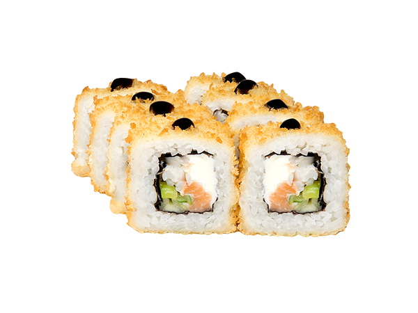 Автосуши Автопицца - Ролл Дары моря Темпура (панко)