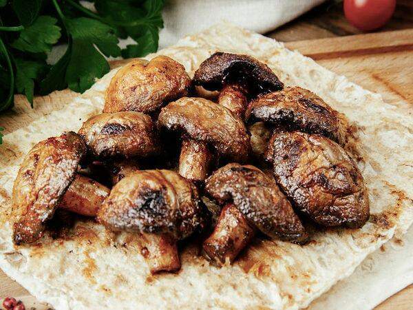 Shashlik-Mashlik - Шампиньоны на углях