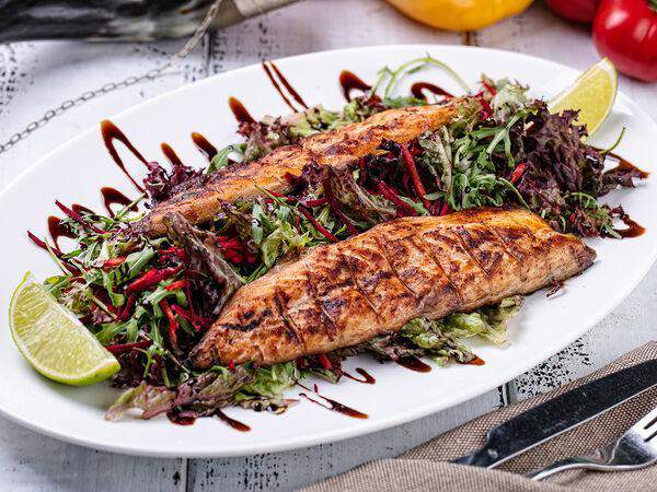 Ткемали - Скумбрия на углях