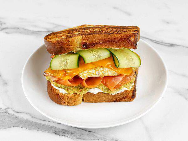 Mr Тост - Сэндвич с лососем