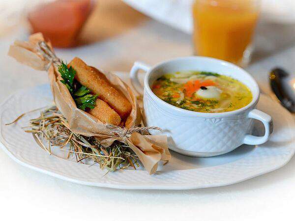 Васнецовъ - Суп Курочка Ряба