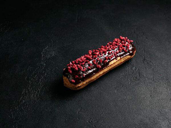 Цукини - Эклер Шоколадный с бобами тонка