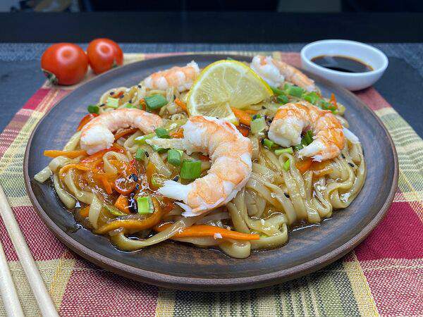 Японосуши - Лапша Удон с морепродуктами