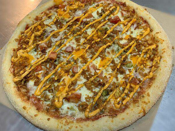 Mix Кухня - Пицца Чизбургер