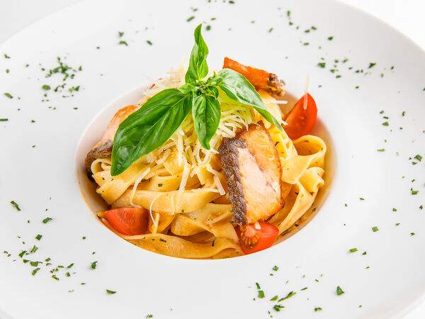 Дон Панэ - Фетучини с лососем