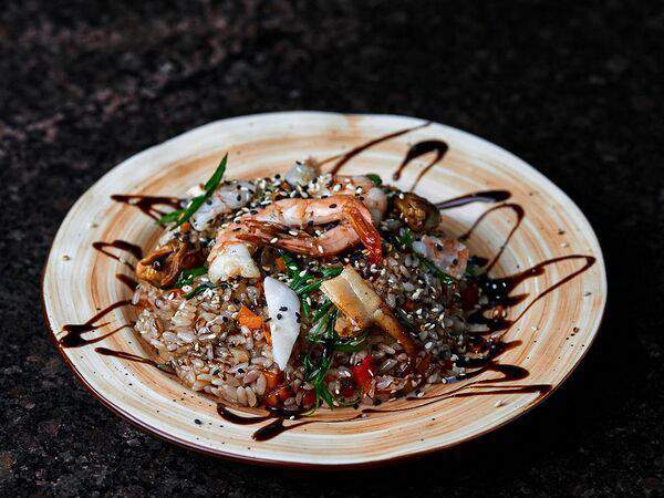 Rocket Pizza - Тяхан с морепродуктами