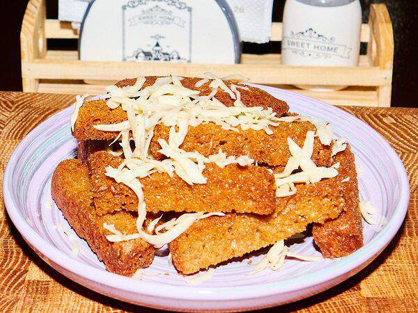 Кафе пекарня - Гренки с сыром