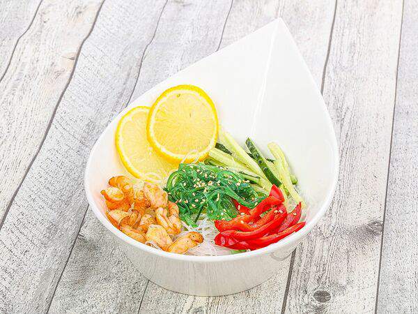 Tai bai - Салат Фунчоза с креветками