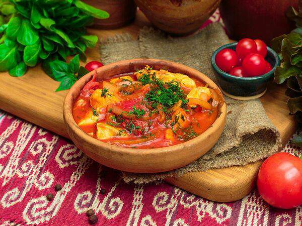 Дари  дури - Чахохбили из курицы