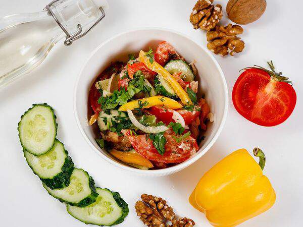 Мама в деле - Грузинский салат