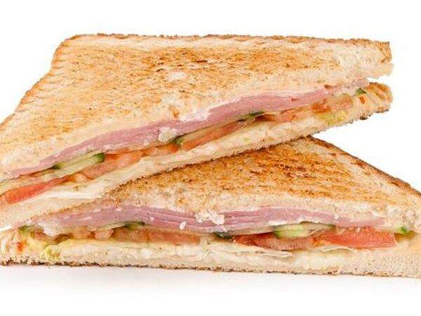 Арт кафе carpe diem - Сэндвич с ветчиной и сыром