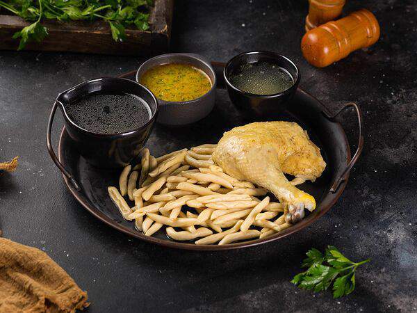 Асса - Жижиг-галнаш из грудки фермерской курицы