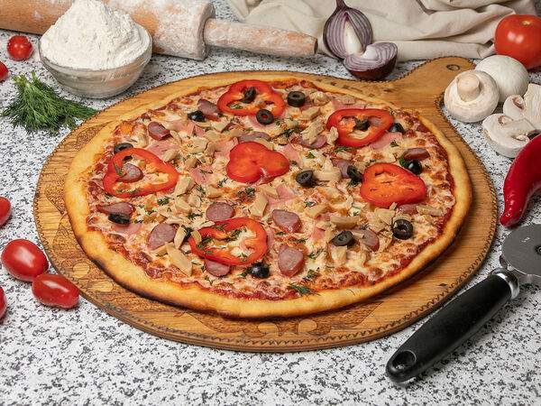 Осетинские пироги от Альды - Пицца Деревенская