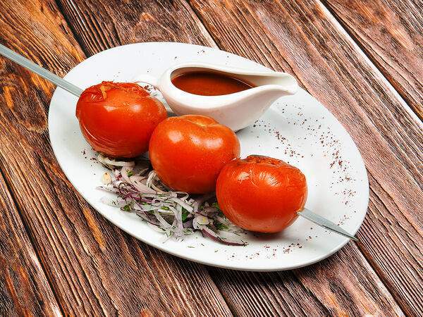 Кафе на Моисеенко - Помидор на мангале