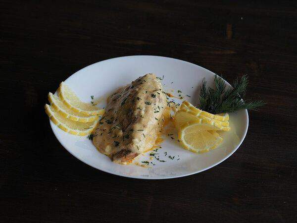 Терем'Ок - Сёмга в винном соусе