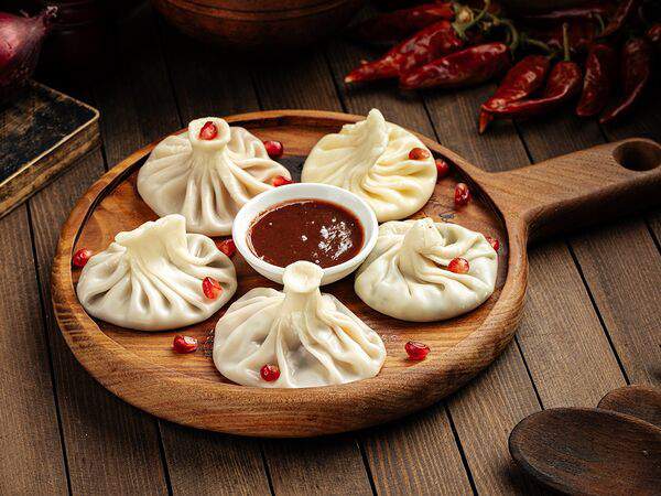 Ларисс Иванну Хачу! - Хинкали со шпинатом