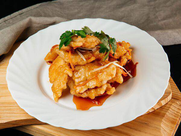 Go-Boo - Go-Boo из курицы в кисло-сладком соусе