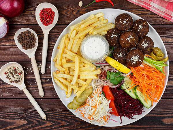 Шахерезада - Фалафель на тарелке