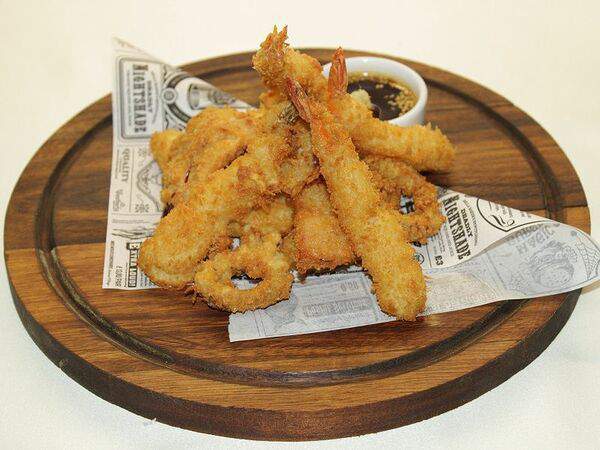 Каравелла - Темпура из креветок и овощей