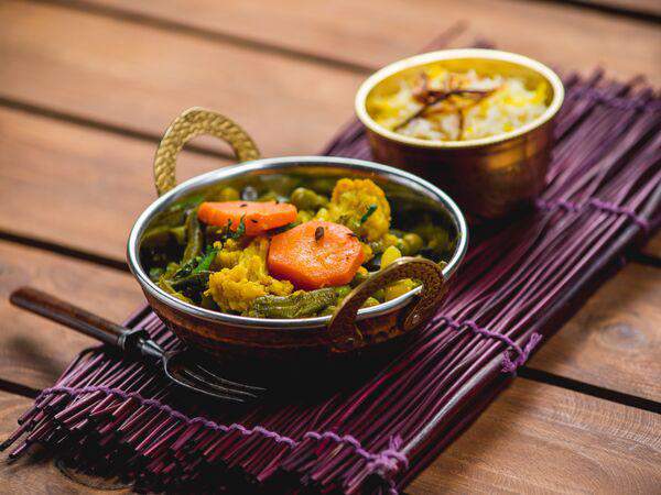 Индийская точка - Овощной Субджи