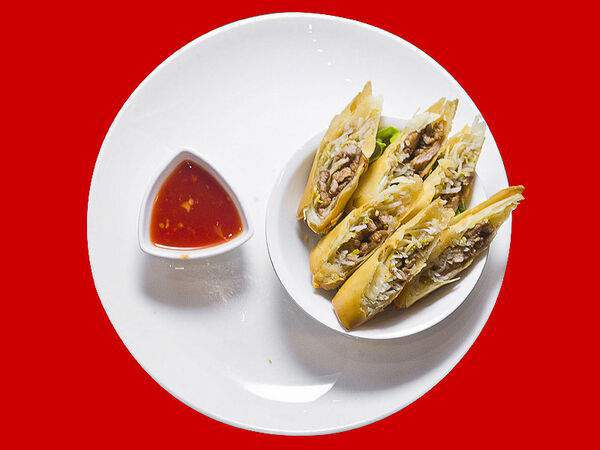 Индокитай - Спринг-роллы с говядиной и капустой