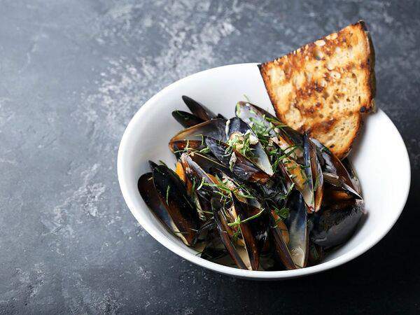 Osteria Mario - Мидии в сливочном соусе