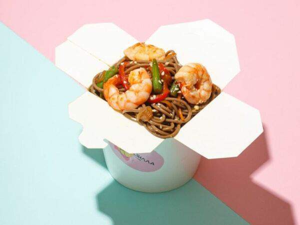 Baodzilla - Вок лапша с креветками