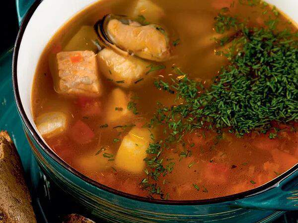 Бумбараш - Грузинский рыбный суп