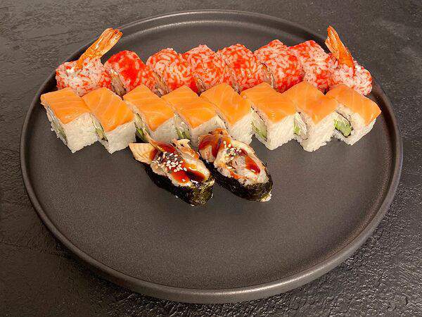 Лосось sushi & oysters - Сет Один дома