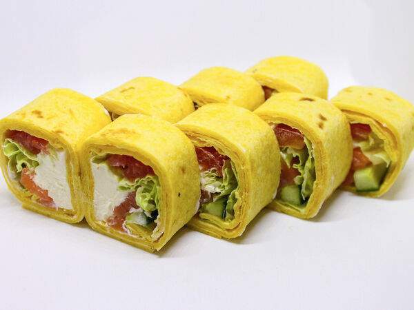 Симфония Вкуса - Ролл Тортилья с лососем