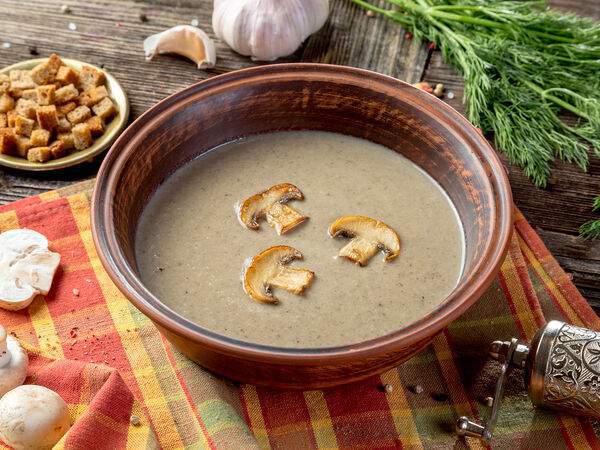 Кафе Барашки - Крем-суп Грибной