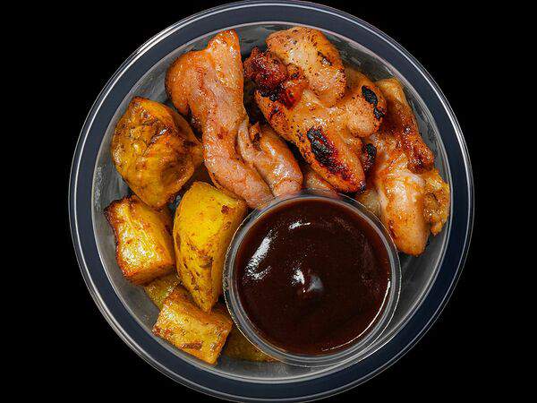 Eattery - Куриный шашлык с запеченным картофелем